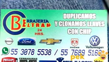 Cerrajeria Beltrán 24hrs - Tecamac De Felipe De Villanueva