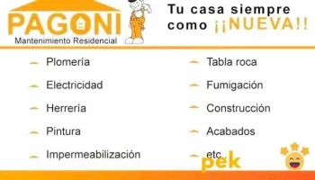 Pagoni Mantenimiento Residencial - Mexico