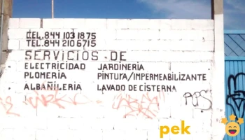 Servicios de Electricidad Plomería Albañil Jardinería - La Madrid