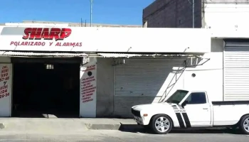 Sharp polarizado y alarmas - Delicias