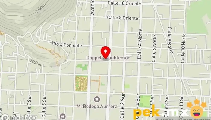 mapa de 7 Llaves Cerrajero en Del Centro