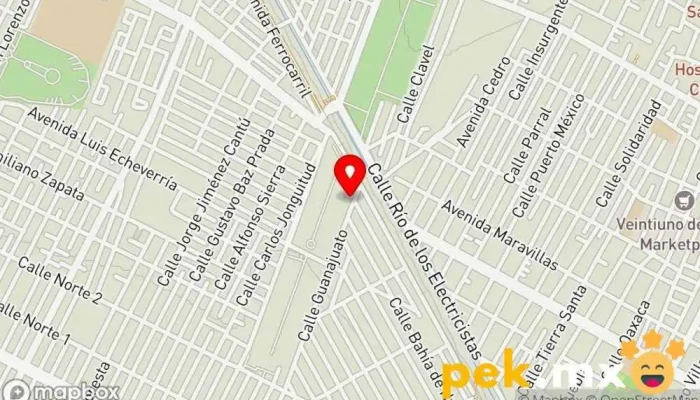 mapa de AGelectriccont Servicio de instalación eléctrica en Cdad. Nezahualcóyotl