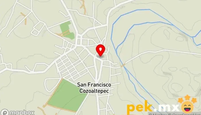 mapa de Agencia San Francisco Cozoaltepec Ayuntamiento en Santa María Tonameca