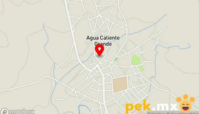 mapa de Agua Caliente Grande  en Agua Caliente Grande