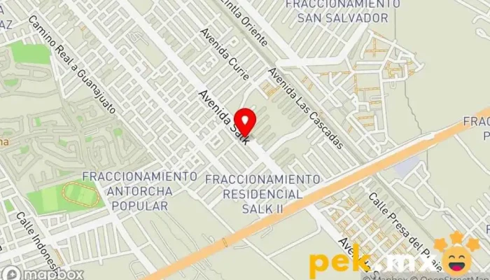 mapa de Alba Cerrajeria Cerrajero en San Luis Potosí