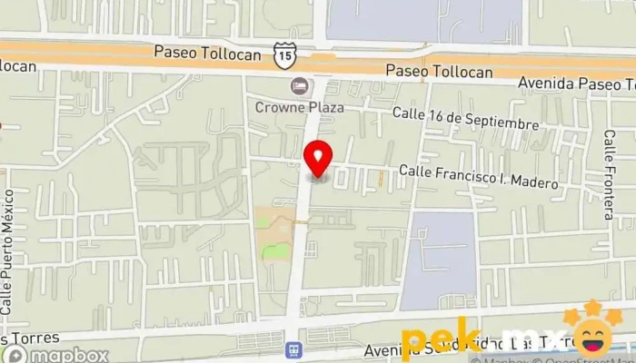 mapa de Alcione Metepec Tienda de electricidad, Equipos y soluciones de energía, Tienda de iluminación, Proveedor de equipos de energía solar en San Jerónimo Chicahualco