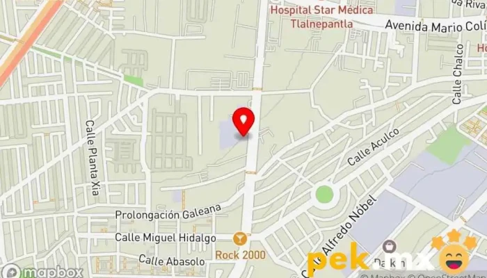 mapa de Alcione Tlalnepantla Tienda de iluminación, Tienda de electricidad, Equipos y soluciones de energía, Proveedor de equipos de energía solar en Tlalnepantla