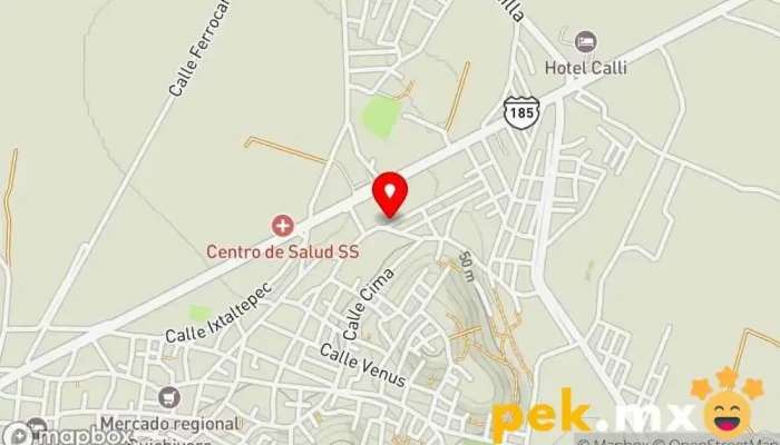 mapa de ALMACEN ELECTRICO Electricista en Santo Domingo Tehuantepec