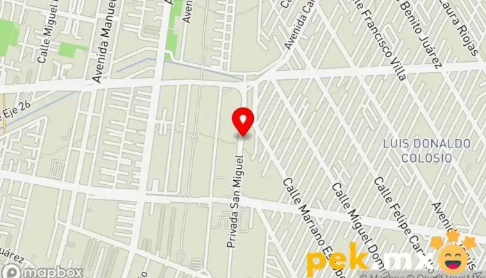 mapa de Almacen Electricista, Comercio en Ecatepec de Morelos
