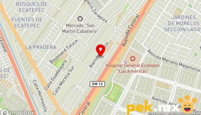 mapa de Argaman Servicios Empresa constructora, Reformas de baños, Servicio de instalación eléctrica, Constructor, Servicio de impermeabilización en Ecatepec de Morelos