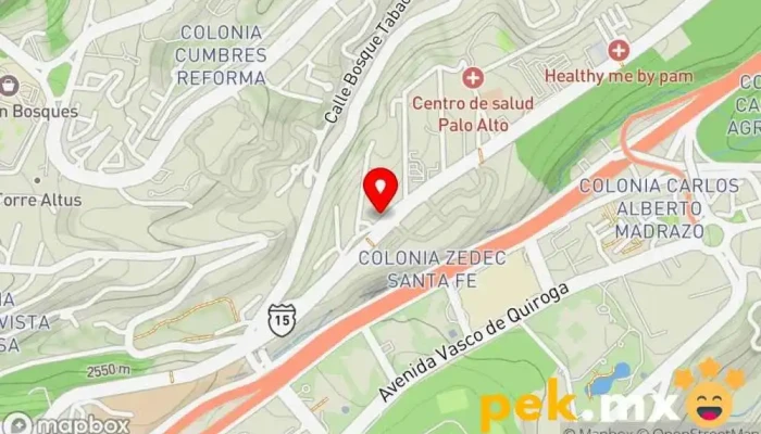 mapa de Arguia Consultores Electricista en Cuajimalpa de Morelos, Ciudad de México