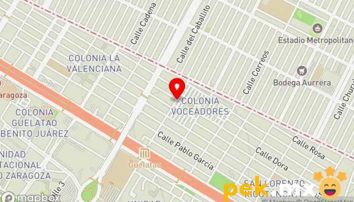 mapa de Arquitectura, Plomería Y Electricidad Zamudio Servicios de diseño, Electricista, Constructor, Fontanero en Iztapalapa, Ciudad de México