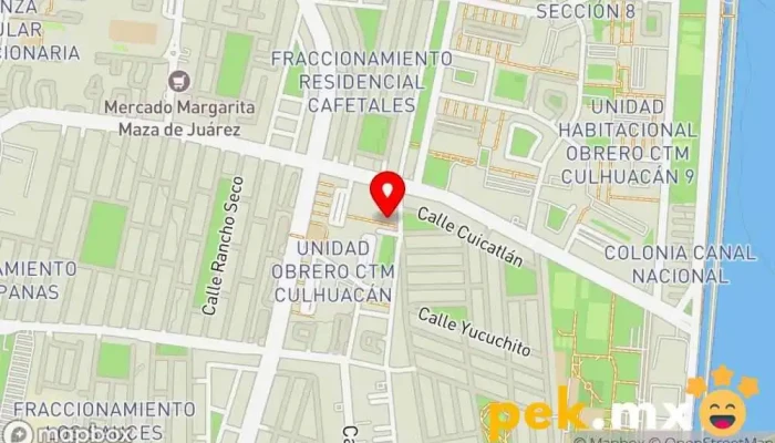 mapa de Articulos para plomeria y electricidad Sanchez Electricista en Coyoacán, Ciudad de México