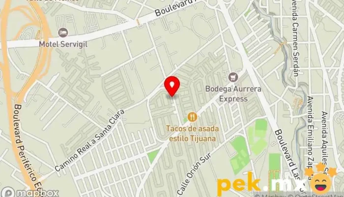 mapa de Atlixcayotl Cerrajería Cerrajero, Proveedor de productos promocionales en Heroica Puebla de Zaragoza