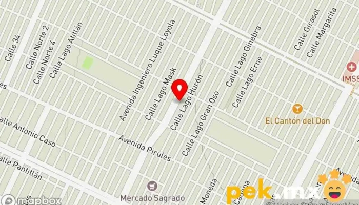 mapa de ATMEE Alta Tecnologia De Material Electrico Y Electronico, S.A. De C.V. Tienda de iluminación, Electricista, Equipos y soluciones de energía en Cdad. Nezahualcóyotl