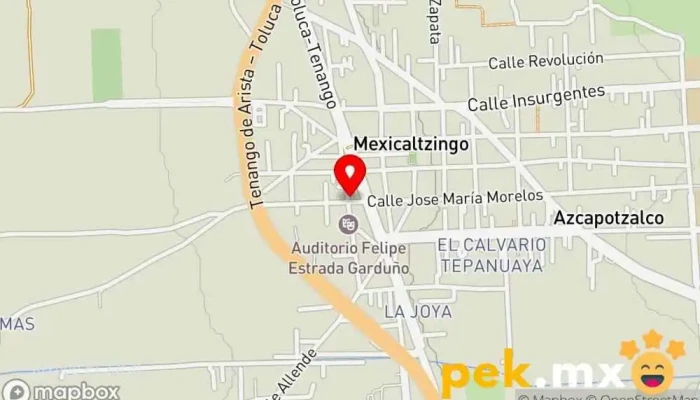 mapa de Auto Servicio Eléctrico 