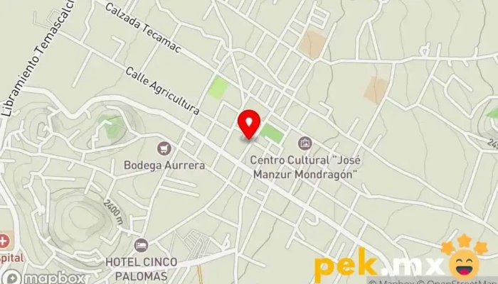 mapa de Ayuntamiento de Temascalcingo Oficinas del ayuntamiento, Oficina de gobierno local en Temascalcingo de José María Velasco