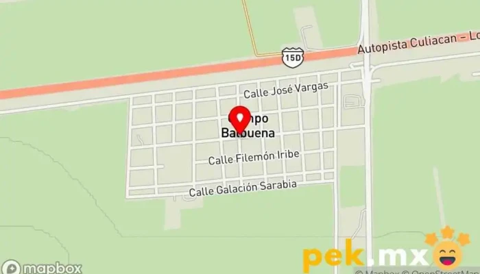 mapa de Balbuena  en Campo Balbuena