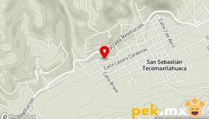 mapa de Balconeria San Miguel Empresa constructora en San Sebastián Tecomaxtlahuaca