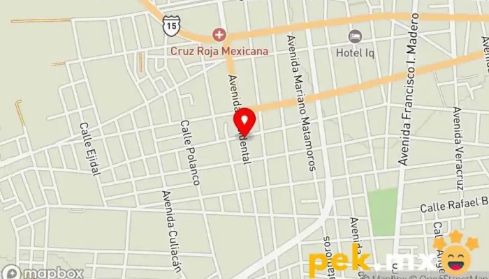 mapa de Belmont Solutions Establecimiento de reparación de artículos electrónicos, Persona de mantenimiento en Escuinapa de Hidalgo