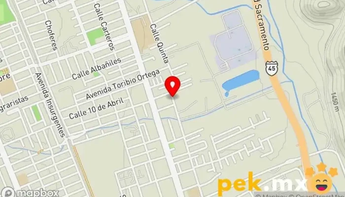 mapa de beltrec Electricista en Chihuahua