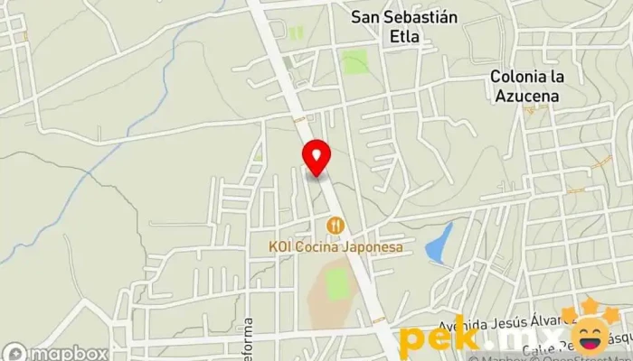 mapa de CALENTADORES Y PANELES SOLARES ECOLOGY  en San Lorenzo Cacaotepec