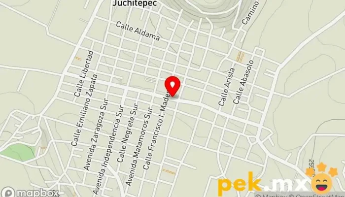 mapa de CAME Juchitepec Institución financiera, Oficinas de empresa en Juchitepec de Mariano Rivapalacio