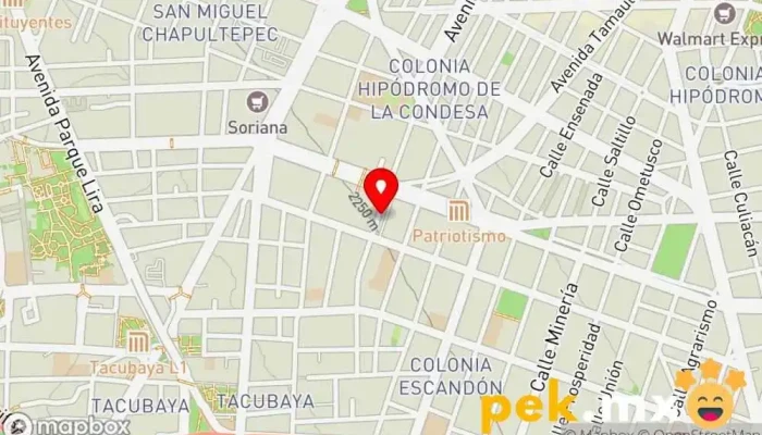 mapa de Candil Arte Antiguo Mex Taller de reparaciones eléctricas, Electricista en Miguel Hidalgo, Ciudad de México