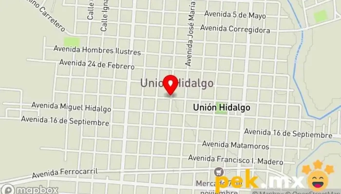 mapa de CARLOS OROZCO Ferretería en Unión Hidalgo