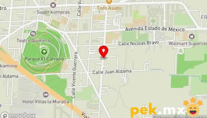 mapa de Cctec Electricista en Toluca de Lerdo
