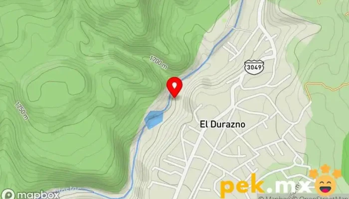 mapa de Central Hidroelectrica El Durazno CFE Compañía eléctrica en El Durazno