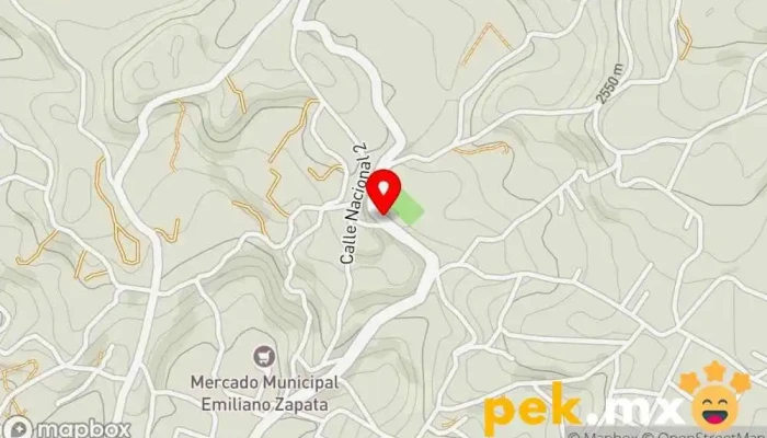 mapa de CENTRO DE RECICLAJE DE ECATZINGO Centro de reciclaje en Ecatzingo de Hidalgo