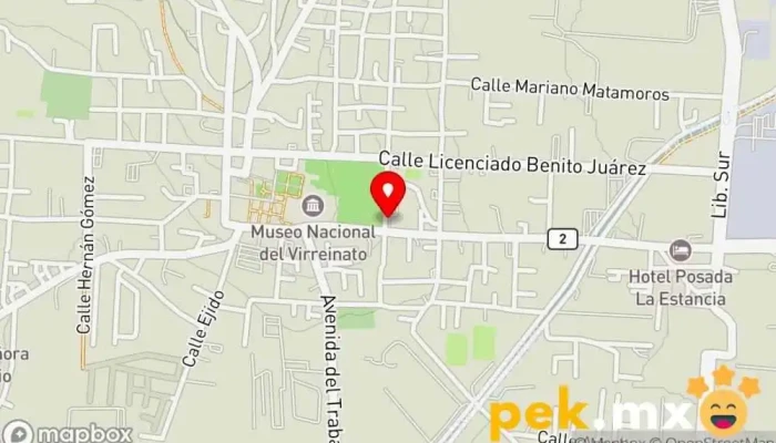 mapa de CERINZA CONSTRUCCIONES ELECTRICAS Contratista general en Tepotzotlán