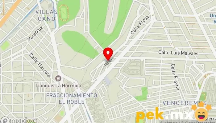 mapa de Cerrajería 1950 Servicios Profesionales Cerrajero en Santiago de Querétaro