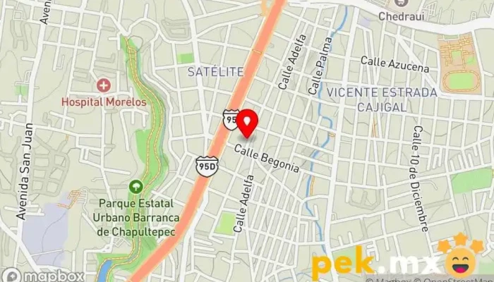 mapa de Cerrajería Abrahan Cerrajero en Cuernavaca