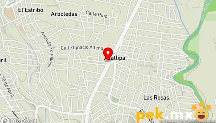 mapa de Cerrajeria Acatlipa Cerrajero en Temixco