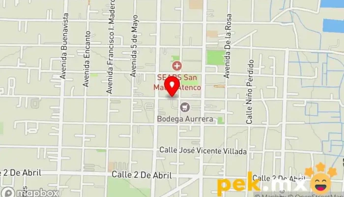 mapa de Cerrajeria Aceves Cerrajero en México