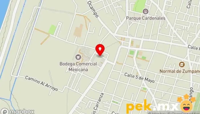 mapa de CERRAJERIA AGUILAR Cerrajero en Zumpango de Ocampo