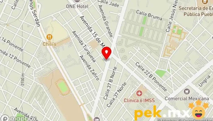 mapa de Cerrajeria Albert Cerrajero en Heroica Puebla de Zaragoza