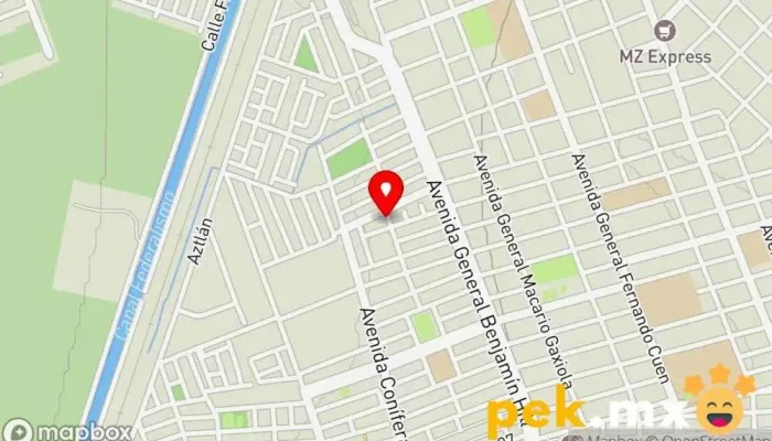 mapa de Cerrajeria Alva Cerrajero en Culiacán Rosales