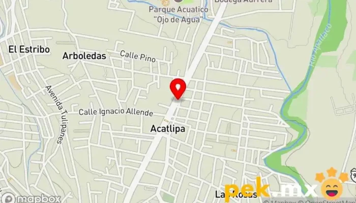 mapa de Cerrajería Aray Ce II Cerrajero en Temixco