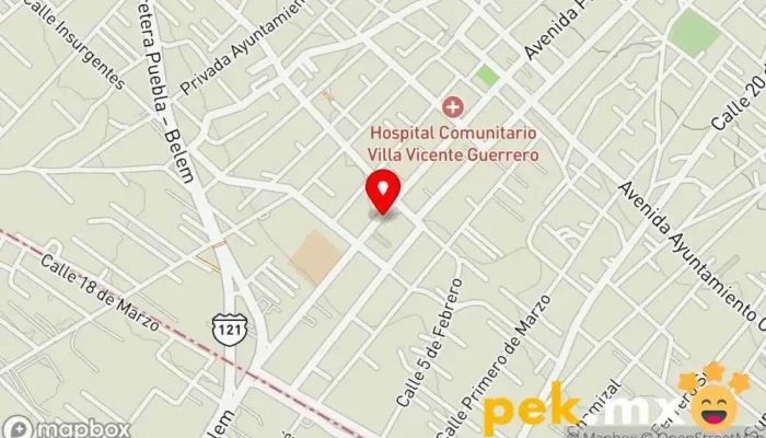 mapa de Cerrajería Auto Alarmas Cerrajero en Cdad. de San Pablo del Monte