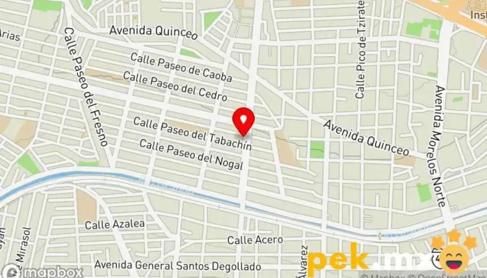 mapa de Cerrajería automotriz JMG Cerrajero en Morelia