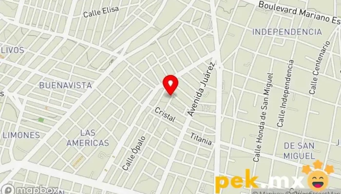 mapa de Cerrajeria Brillante Cerrajero en León de los Aldama