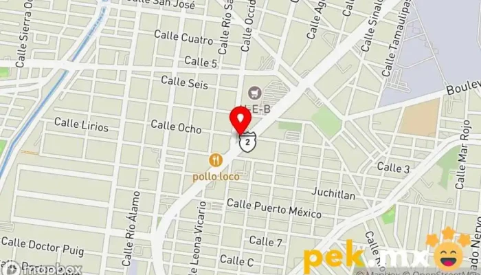 mapa de CERRAJERÍA BY FABBRO Cerrajero, Emergency locksmith service, Servicio de duplicación de llaves en Reynosa