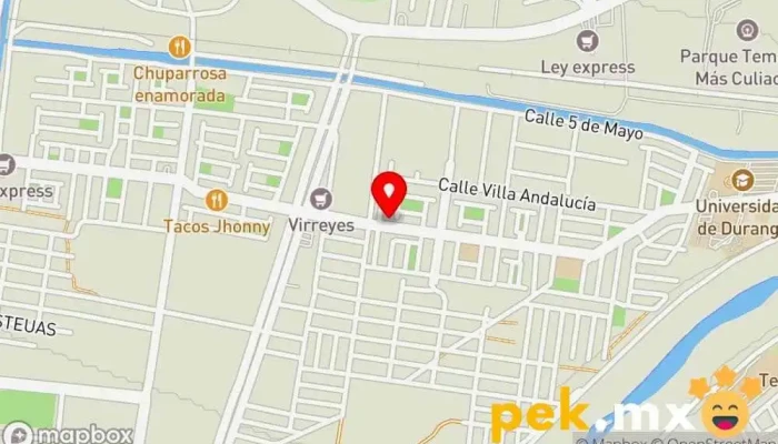 mapa de Cerrajería Castro Culiacan Cerrajero en Culiacán Rosales