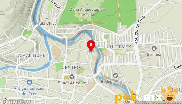 mapa de Cerrajería de la Rosa Cerrajero en Tula de Allende