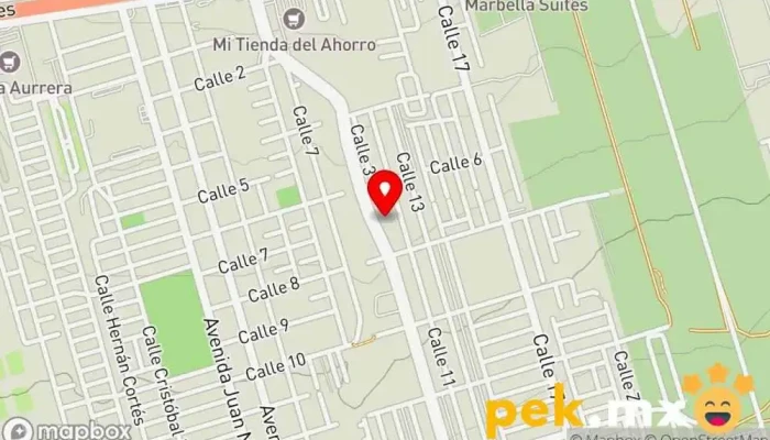 mapa de Cerrajería de León Cerrajero en Saltillo