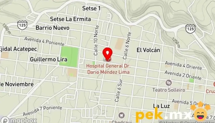 mapa de Cerrajería DINO Servicio de duplicación de llaves en Huatusco de Chicuellar