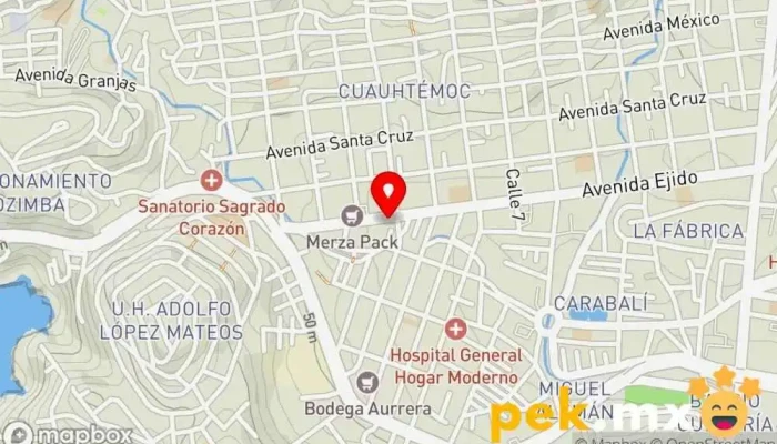 mapa de Cerrajería D:J Cerrajero, Servicio de duplicación de llaves en Acapulco de Juárez